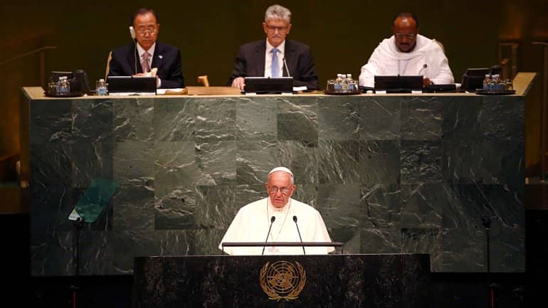 Discurso de Francisco en la ONU