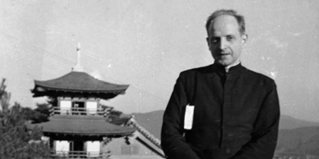 El Padre Arrupe en Hiroshima