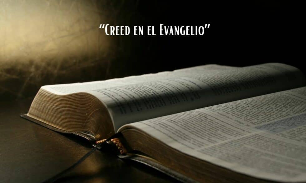 Comentario al evangelio: "CREED EN EL EVANGELIO" - Centro Arrupe