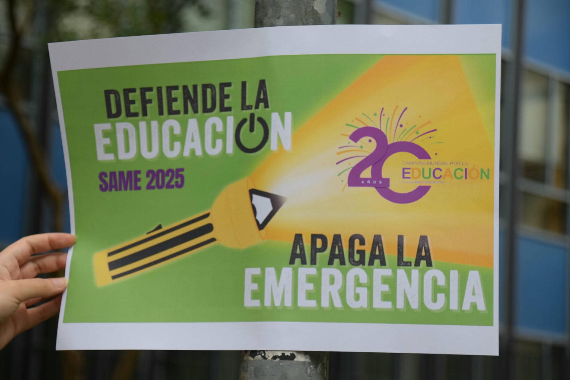 Defender la educación en tiempos de emergencia: SAME 2025