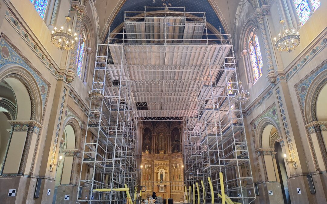 Iglesia Jesuitas Valencia inicia fase decisiva de su restauración