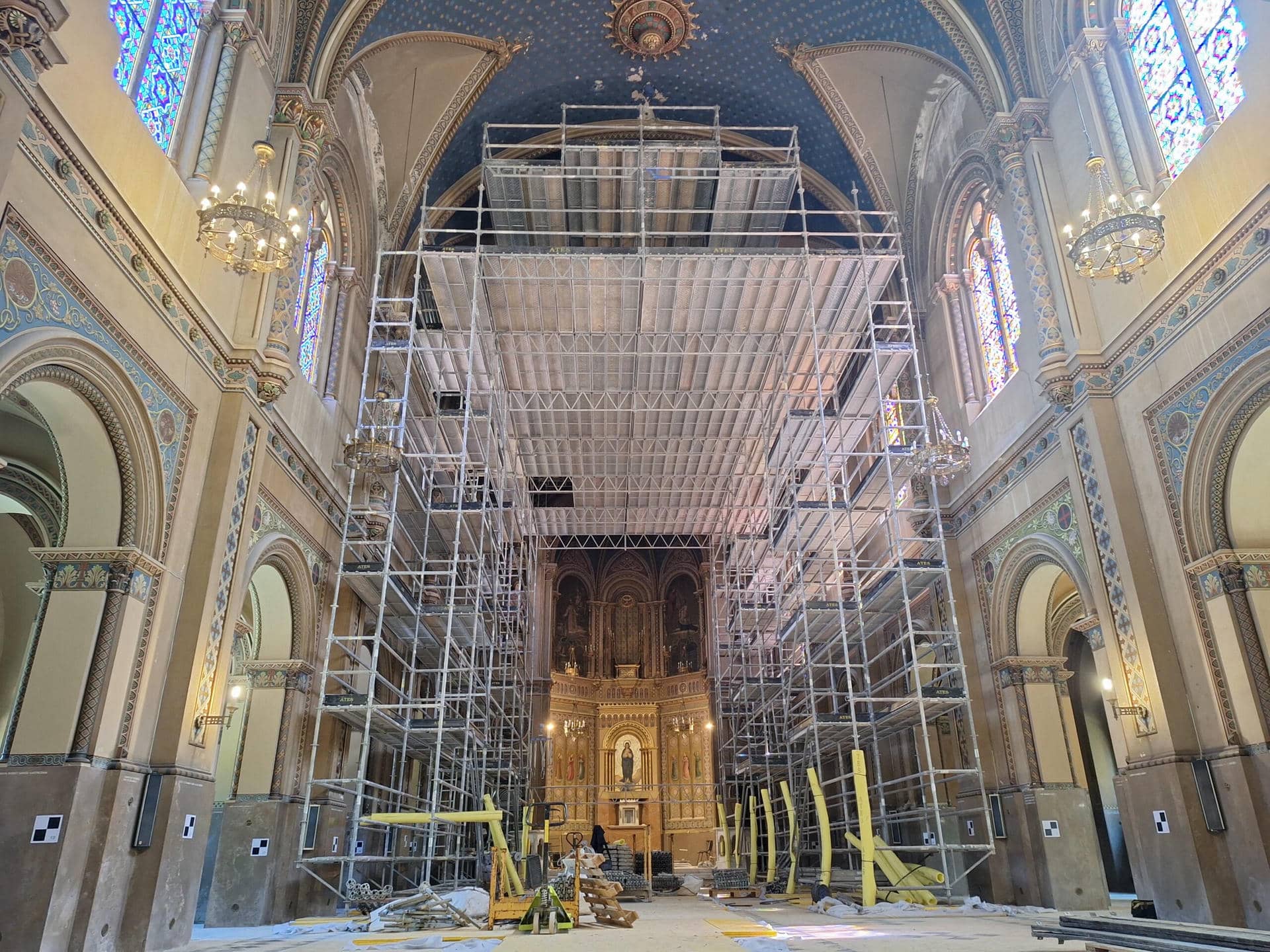 Iglesia Jesuitas Valencia inicia fase decisiva de su restauración